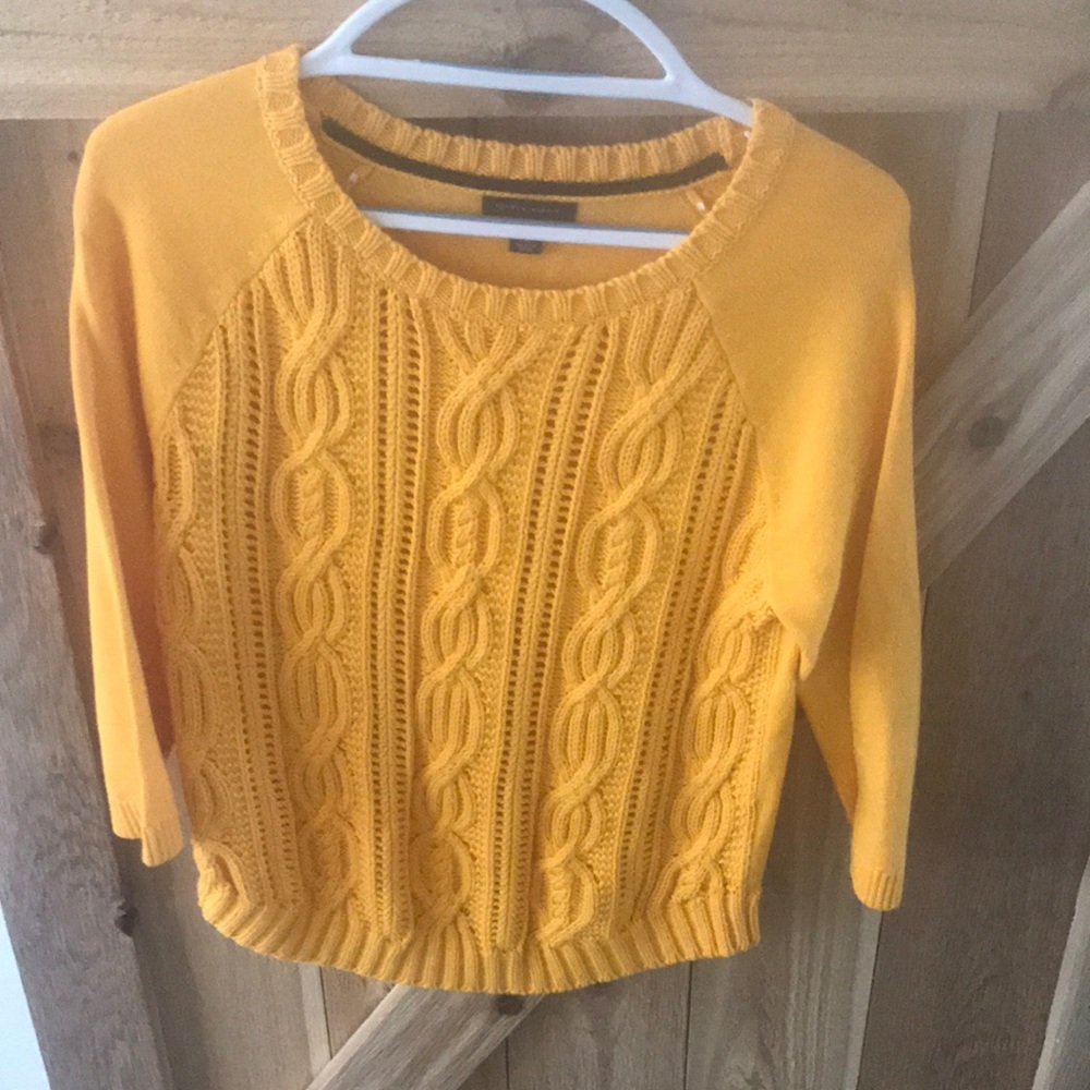 Yellow Tommy Hilfiger Sweater